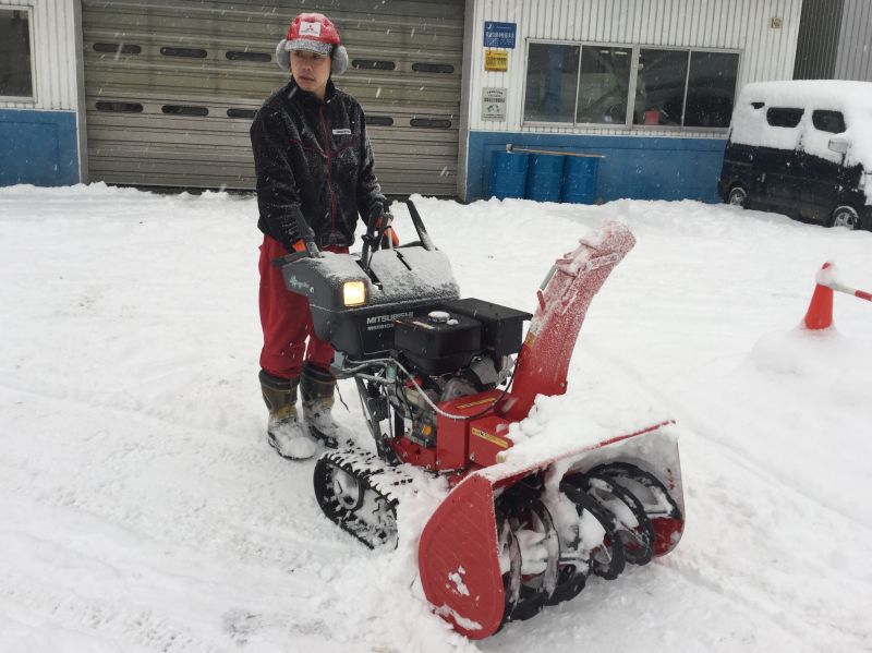 東店除雪機導入 東店blog 北海道三菱自動車販売株式会社 札幌及び道央地域の三菱自動車 新車 中古車販売会社