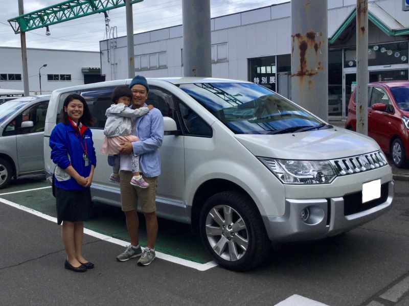 6月8日中古車納車式ａ様 東店blog 北海道三菱自動車販売株式会社 札幌及び道央地域の三菱自動車 新車 中古車販売会社