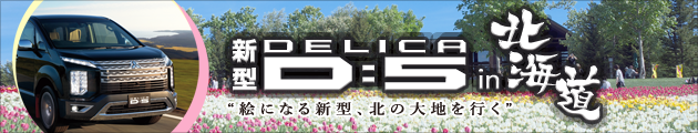 新型デリカD:５ in 北海道