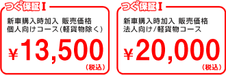 つく²保証I 新車時加入