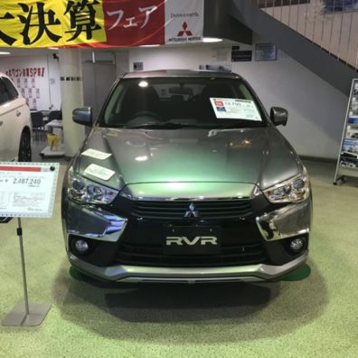 新型ＲＶＲ展示しました！