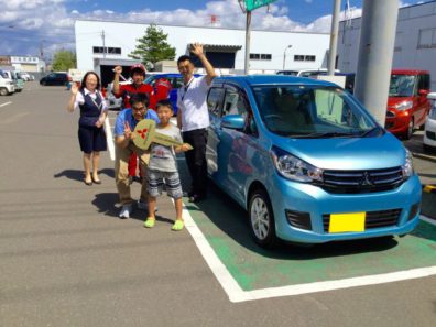 8月26日H様eKワゴン新車納車式