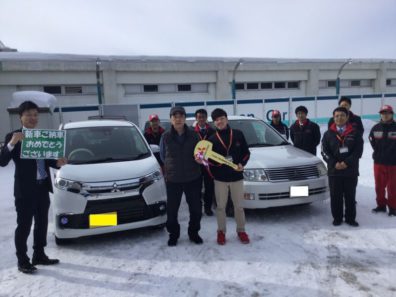 ☆北海道三菱岩見沢店納車式☆