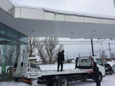 北海道の冬は厳しいな〜