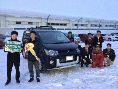 ☆北海道三菱岩見沢店納車式☆