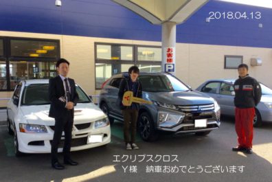 祝！！エクリプスクロス納車式です！