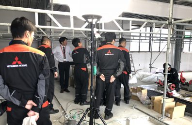 完成間近の見学会☆　＆　お化けカボチャ登場！