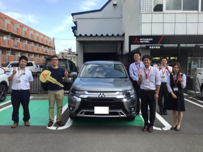 連投の納車式