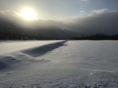 冬の後志・雪田へ…編