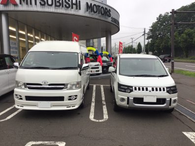 ７月22日ハイエース納車式