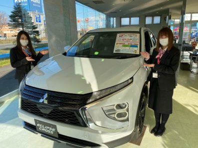 苫小牧店【エクリプスクロスPHEV】展示車きました💗