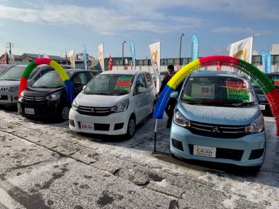 苫小牧店【かわいい中古車三台♪】ekワゴン