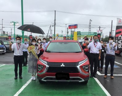 真っ赤なエクリプスクロスの納車式！