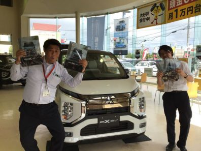 新型eＫクロスＥＶ　先行展示会開始！！！