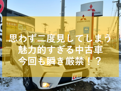 年末に向け慌ただしくなる前に！一瞬たりとも目が離せない中古車発見🔎