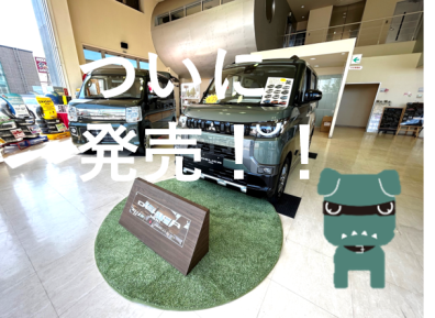 ついに登場！！デリカミニ＆デリ丸。