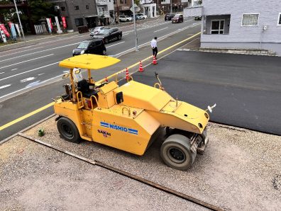 【豊平店　駐車場改修物語】～舗装工事の巻～