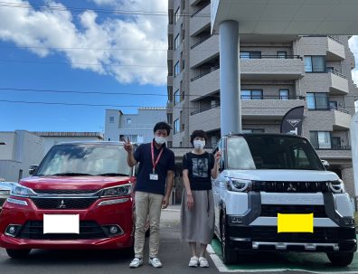 北１９条店　「デリカミニ」納車当店第１号♪♪