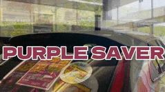 紫の頼れる停止表示機材！PURPLE SAVER🚨