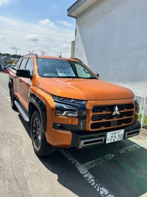 トライトン試乗行っています！