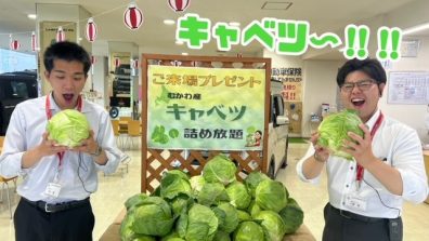 苫小牧店【キャベツ再来❗❓】