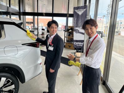 【西店】新入社員研修お疲れ様でした！　熊🐻×久間🐻もあり得る？