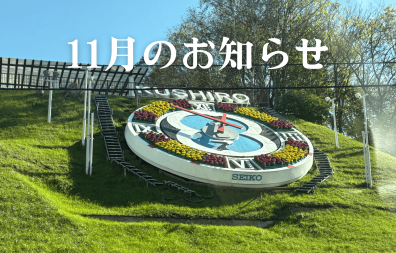 【お知らせ】11月営業カレンダー&生命保険診断会開催🐑💭