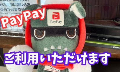 PayPayが使えるようになりました💰